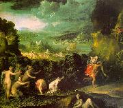 ABBATE, Niccolo dell The Rape of Proserpine painting